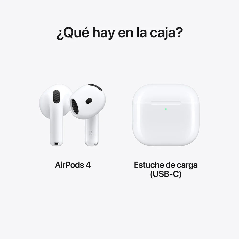 AIRPODS 4 SIN CANCELACÓN DE RUIDO