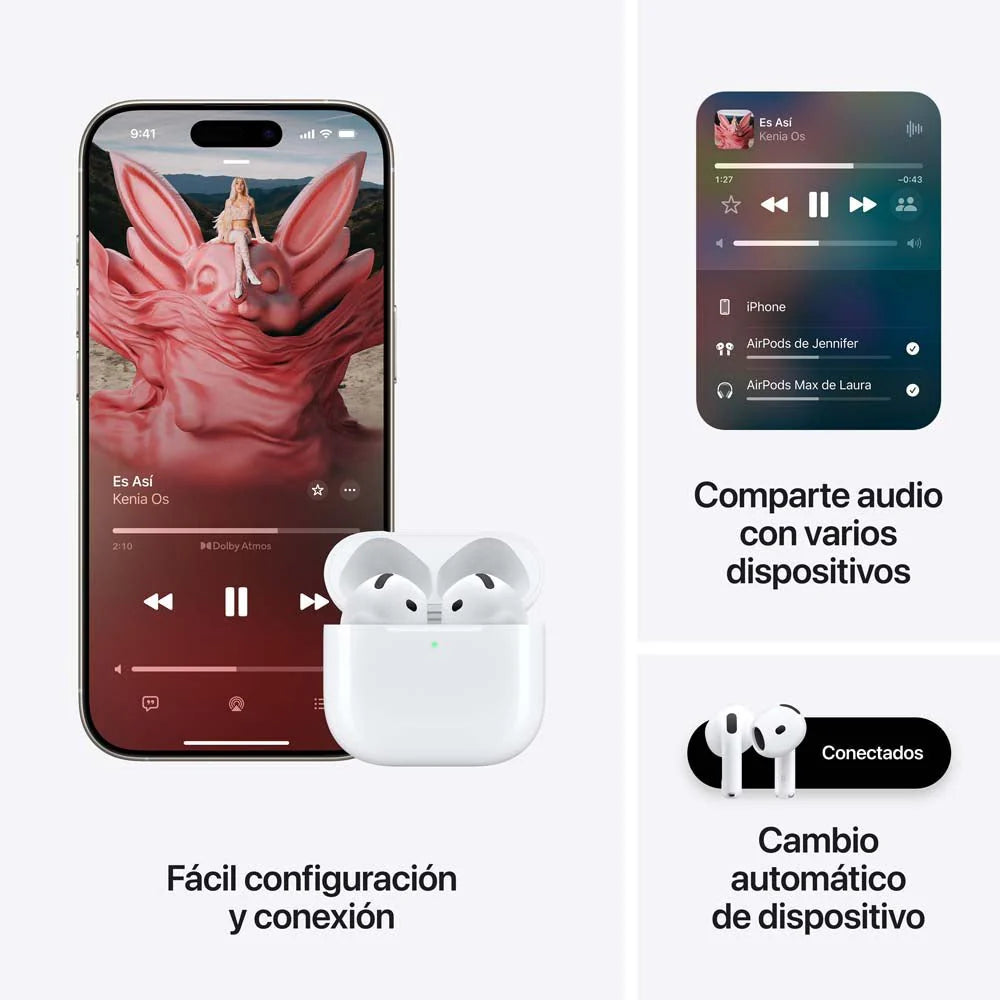AIRPODS 4 CON CANCELACION DE RUIDO