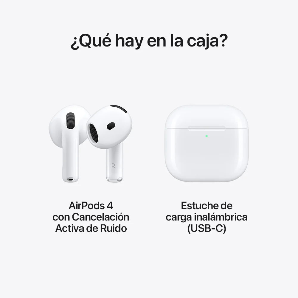 AIRPODS 4 CON CANCELACION DE RUIDO