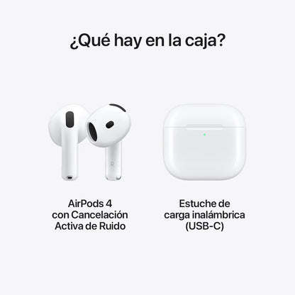 AIRPODS 4 CON CANCELACION DE RUIDO